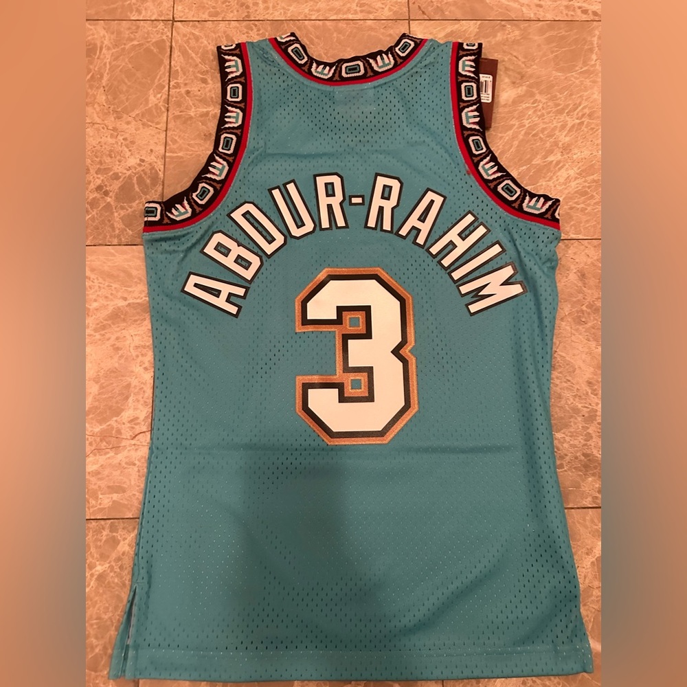 Mitchell & Ness Hardwood Classic Abdul-Rahim Jersey Sz:S BRAND NEW W/ TAGS